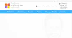 Desktop Screenshot of clinicadentalpamplona.com